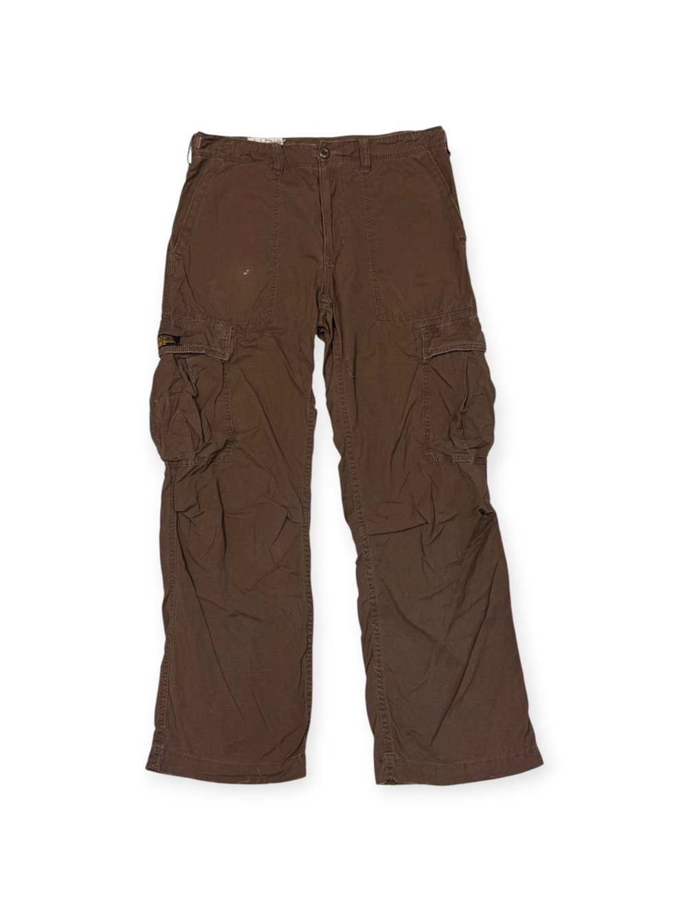 Vintage Polo Ralph Lauren distressed brown cargo pants